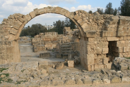 Замок "Сорок Колонн" в Археологическом парке Като Пафоса